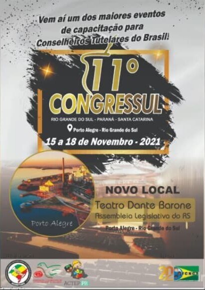 Panfleto do 11º Congressul em Porto Alegre